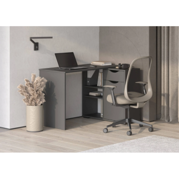 Стол письменный, арт.6-011110, графит (ГК) в Верхней Пышме - verhnyaya-pyshma.mebel-e96.ru