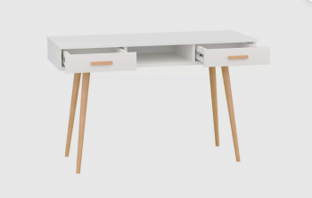 Стол письменный, арт.6-01103, белый (ГК) в Верхней Пышме - verhnyaya-pyshma.mebel-e96.ru