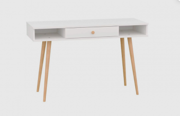 Стол письменный, арт.6-01102, белый (ГК) в Верхней Пышме - verhnyaya-pyshma.mebel-e96.ru