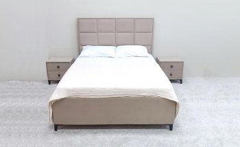 Кровать с подъемным механизмом Мега беж (Лин) в Верхней Пышме - verhnyaya-pyshma.mebel-e96.ru