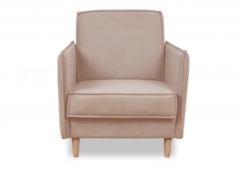 Кресло 831 Бежевый, велюр (Brendoss) в Верхней Пышме - verhnyaya-pyshma.mebel-e96.ru