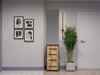 Тумба с зеркалом Аэлита сек.2 (Росток) в Верхней Пышме - verhnyaya-pyshma.mebel-e96.ru