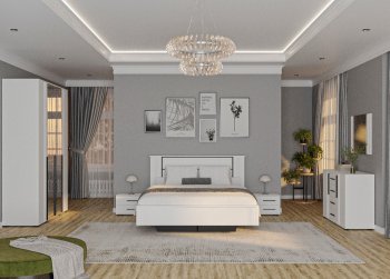 Спальный гарнитур Амалия модульный (Росток) в Верхней Пышме - verhnyaya-pyshma.mebel-e96.ru