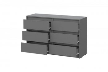 Комод Айден КМ06-1200 серый графит (ИЦ) в Верхней Пышме - verhnyaya-pyshma.mebel-e96.ru
