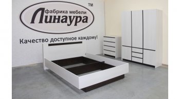 Кровать двуспальная Бостон анкор (Лин) в Верхней Пышме - verhnyaya-pyshma.mebel-e96.ru