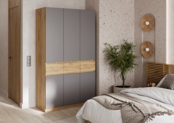 Спальный гарнитур Бостон Лайт серый (Стиль) в Верхней Пышме - verhnyaya-pyshma.mebel-e96.ru
