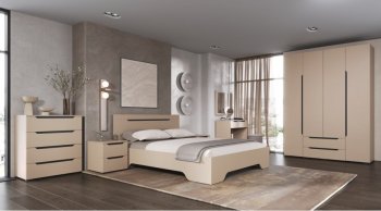 Спальный гарнитур Британа модульный (Лин) в Верхней Пышме - verhnyaya-pyshma.mebel-e96.ru