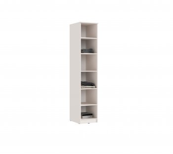 Пенал 400 мм Челси (1 створка) с антресолью, Кашемир (Миф) в Верхней Пышме - verhnyaya-pyshma.mebel-e96.ru