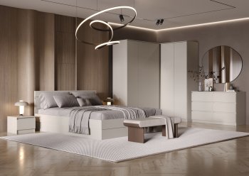 Спальный гарнитур Челси Кашемир. модульный (Миф) в Верхней Пышме - verhnyaya-pyshma.mebel-e96.ru