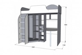 Набор детской мебели Омега-18 (модульная) в Верхней Пышме - verhnyaya-pyshma.mebel-e96.ru