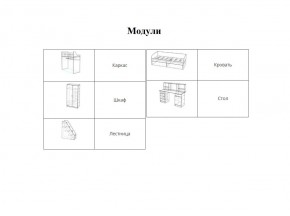 Набор детской мебели Юта (Ярофф) в Верхней Пышме - verhnyaya-pyshma.mebel-e96.ru