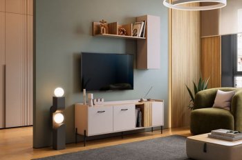 Стенка Доминика модульная  (Мебельсон) в Верхней Пышме - verhnyaya-pyshma.mebel-e96.ru