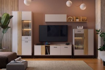 Стенка Доминика модульная  (Мебельсон) в Верхней Пышме - verhnyaya-pyshma.mebel-e96.ru