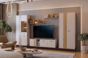 Стенка Доминика модульная  (Мебельсон) в Верхней Пышме - verhnyaya-pyshma.mebel-e96.ru