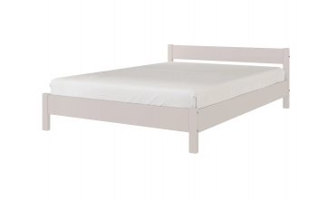 Кровать из массива Эби Льняной (БМ) в Верхней Пышме - verhnyaya-pyshma.mebel-e96.ru