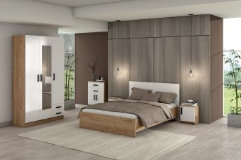 Спальный гарнитур Эконом, модульный (Зарон) в Верхней Пышме - verhnyaya-pyshma.mebel-e96.ru