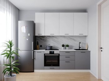 Кухонный гарнитур Элеганция 2200 мм (Санвут) в Верхней Пышме - verhnyaya-pyshma.mebel-e96.ru