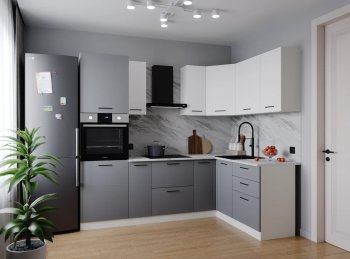 Угловой кухонный гарнитур Элеганция 2400*1600 мм Sanvut в Верхней Пышме - verhnyaya-pyshma.mebel-e96.ru