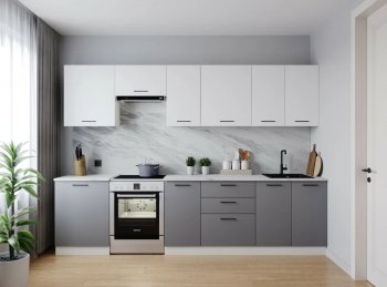 Кухонный гарнитур Элеганция 3000 мм (Санвут) в Верхней Пышме - verhnyaya-pyshma.mebel-e96.ru