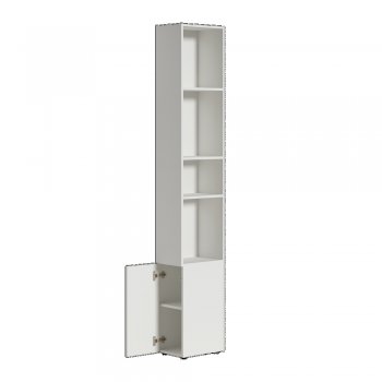 Шкаф торцевой Эйр 16.323 белый (Моби) в Верхней Пышме - verhnyaya-pyshma.mebel-e96.ru