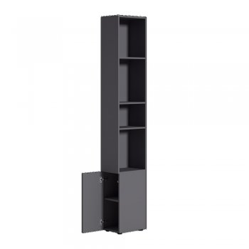 Шкаф торцевой Эйр 16.323 графит (Моби) в Верхней Пышме - verhnyaya-pyshma.mebel-e96.ru