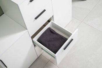 Стенка Эйр модульная, белый (Моби) в Верхней Пышме - verhnyaya-pyshma.mebel-e96.ru