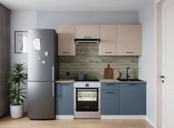 Кухонный гарнитур Фьюжн 2000 мм в Верхней Пышме - verhnyaya-pyshma.mebel-e96.ru