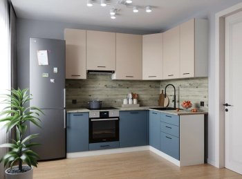 Угловой кухонный гарнитур Фьюжн 2200*1600 мм Sanvut в Верхней Пышме - verhnyaya-pyshma.mebel-e96.ru