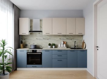 Кухонный гарнитур Фьюжн 2800 (Санвут) в Верхней Пышме - verhnyaya-pyshma.mebel-e96.ru