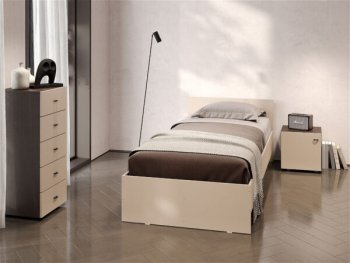 Спальный гарнитур Гиза модульный (МИ) в Верхней Пышме - verhnyaya-pyshma.mebel-e96.ru