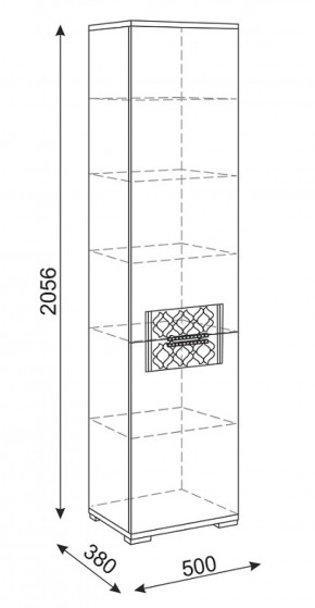 Стенка Тиффани (М 05-05-09-11-12-13-14) (Риннер) в Верхней Пышме - verhnyaya-pyshma.mebel-e96.ru