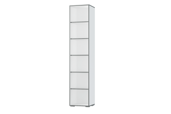 Шкаф 1 дв. Грей (УНИ) (МЛК) в Верхней Пышме - verhnyaya-pyshma.mebel-e96.ru