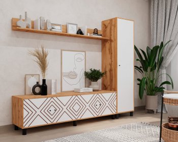 Стенка HYGGE комп.1 ромбы (Мама) в Верхней Пышме - verhnyaya-pyshma.mebel-e96.ru