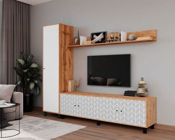 Стенка HYGGE комп.1 зигзаги (Мама) в Верхней Пышме - verhnyaya-pyshma.mebel-e96.ru