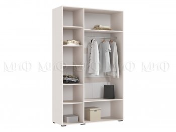 Шкаф 1350 мм Ирис с антресолью, кашемир (Миф) в Верхней Пышме - verhnyaya-pyshma.mebel-e96.ru