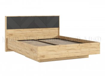 Кровать парящая Ирис крафт/графит(Миф) в Верхней Пышме - verhnyaya-pyshma.mebel-e96.ru | фото