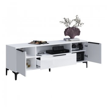 Тумба ТВ на 1650 Кимберли белый (Handis) в Верхней Пышме - verhnyaya-pyshma.mebel-e96.ru