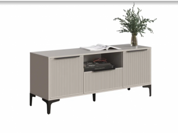 Тумба ТВ на 1350 Кимберли кашемир (Handis) в Верхней Пышме - verhnyaya-pyshma.mebel-e96.ru