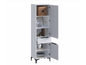 Пенал 550 мм Кимберли белый (Handis) в Верхней Пышме - verhnyaya-pyshma.mebel-e96.ru