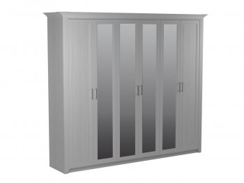 Шкаф 2700 мм 6-дверный Клер (СБК) в Верхней Пышме - verhnyaya-pyshma.mebel-e96.ru