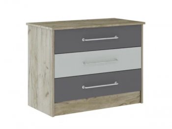 Комод Колибри Лофт серый (Текс) в Верхней Пышме - verhnyaya-pyshma.mebel-e96.ru