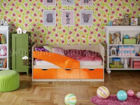 Кровать Бабочки (Оранжевый металлик) 1800 в Верхней Пышме - verhnyaya-pyshma.mebel-e96.ru