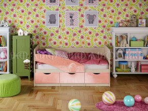 Кровать Бабочки (Розовый металлик) 1800 в Верхней Пышме - verhnyaya-pyshma.mebel-e96.ru