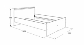 Кровать с ящиками Ольга-13 (1600) в Верхней Пышме - verhnyaya-pyshma.mebel-e96.ru