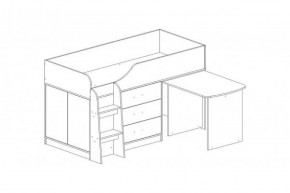 Кровать двухъярусная Каприз-6 (АстридМ) в Верхней Пышме - verhnyaya-pyshma.mebel-e96.ru