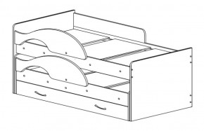 Кровать выкатная Радуга (Матрешка) 800*1600 в Верхней Пышме - verhnyaya-pyshma.mebel-e96.ru