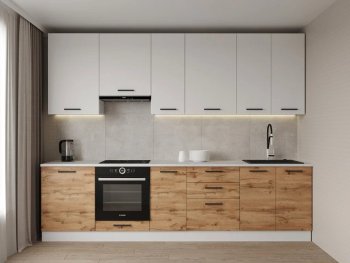 Кухонный гарнитур высокий Лада 3000 мм (Санвут) в Верхней Пышме - verhnyaya-pyshma.mebel-e96.ru