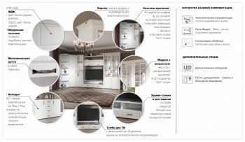 Комод Лацио 2дв4ящ (Имп) в Верхней Пышме - verhnyaya-pyshma.mebel-e96.ru