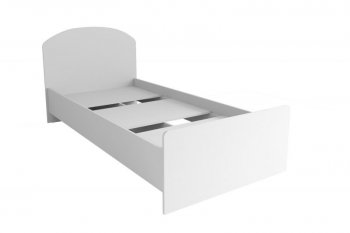 Кровать Лавис КРД 900.1 белый софт (ДСВ) в Верхней Пышме - verhnyaya-pyshma.mebel-e96.ru