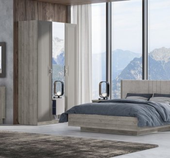 Спальный гарнитур Лежер модульный, холст вулканический (СанТан) в Верхней Пышме - verhnyaya-pyshma.mebel-e96.ru